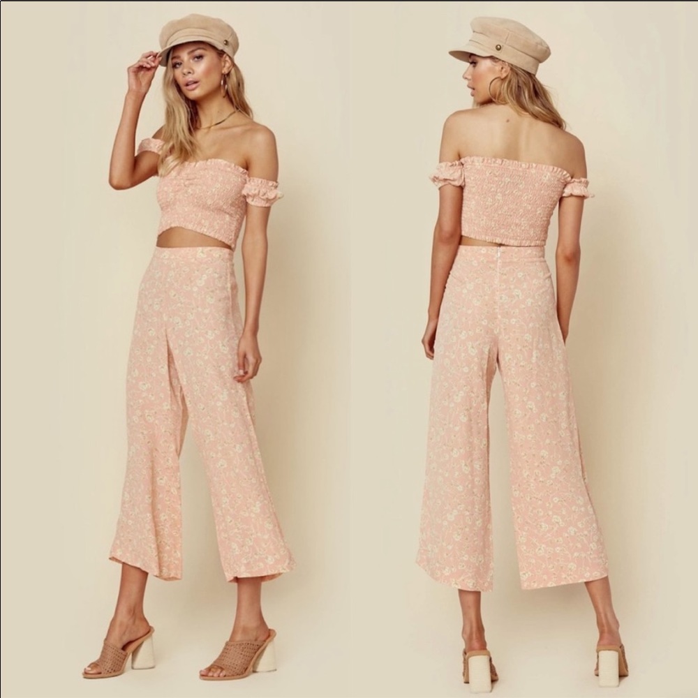 Blue Life Secret Crush Top and Carly Culotte Set
